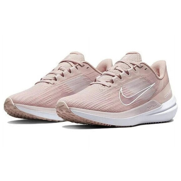 Pink Nike Winflo 9 Women's Road Running Shoes sz 9.5 EUC - Picture 1 of 4